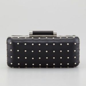 DVF Tonda Black Clutch